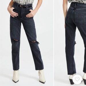 Agolde 90s Pinch Waist in Howl